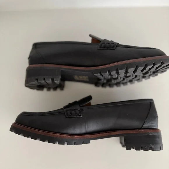 Madewell The Corinne Lug Sole Loafer size 8 - Picture 4 of 7